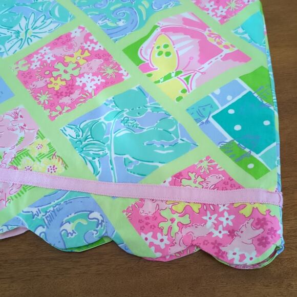 Lilly Pulitzer girls scalloped surf and patch skirt size 14 EUC - Picture 6 of 7